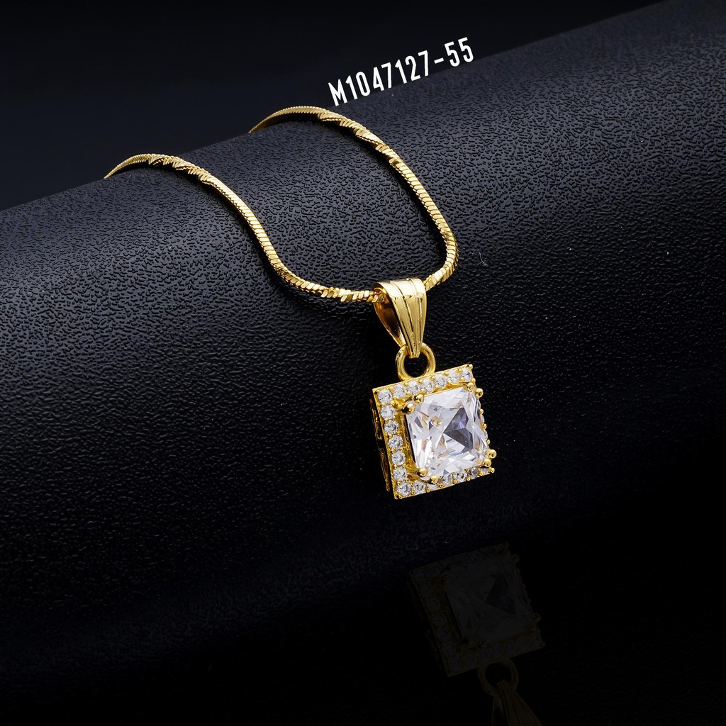Dây chuyền nữ đá vuông UHA kiểu dáng sang trọng M1047127-55 ( giá tốt nhất )