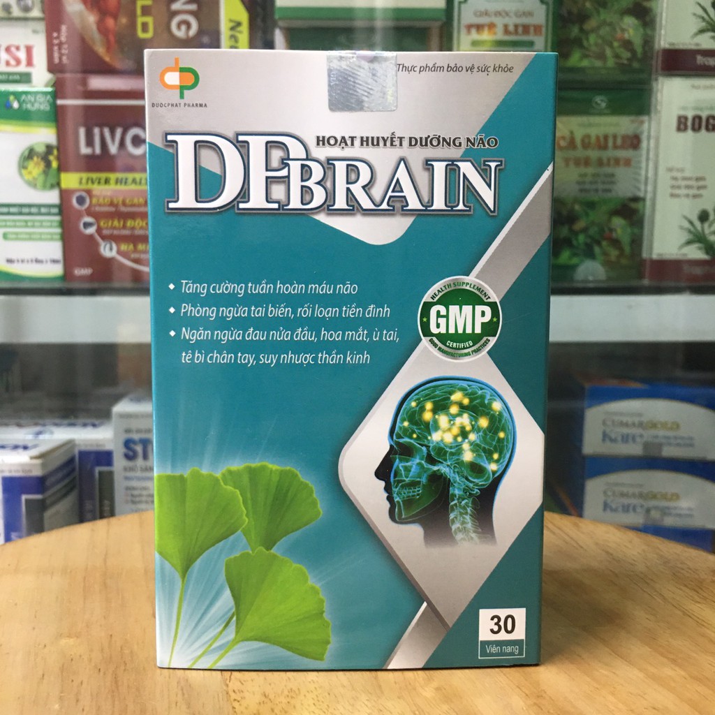 Hoạt huyết dưỡng não DP brain lọ 30 viên