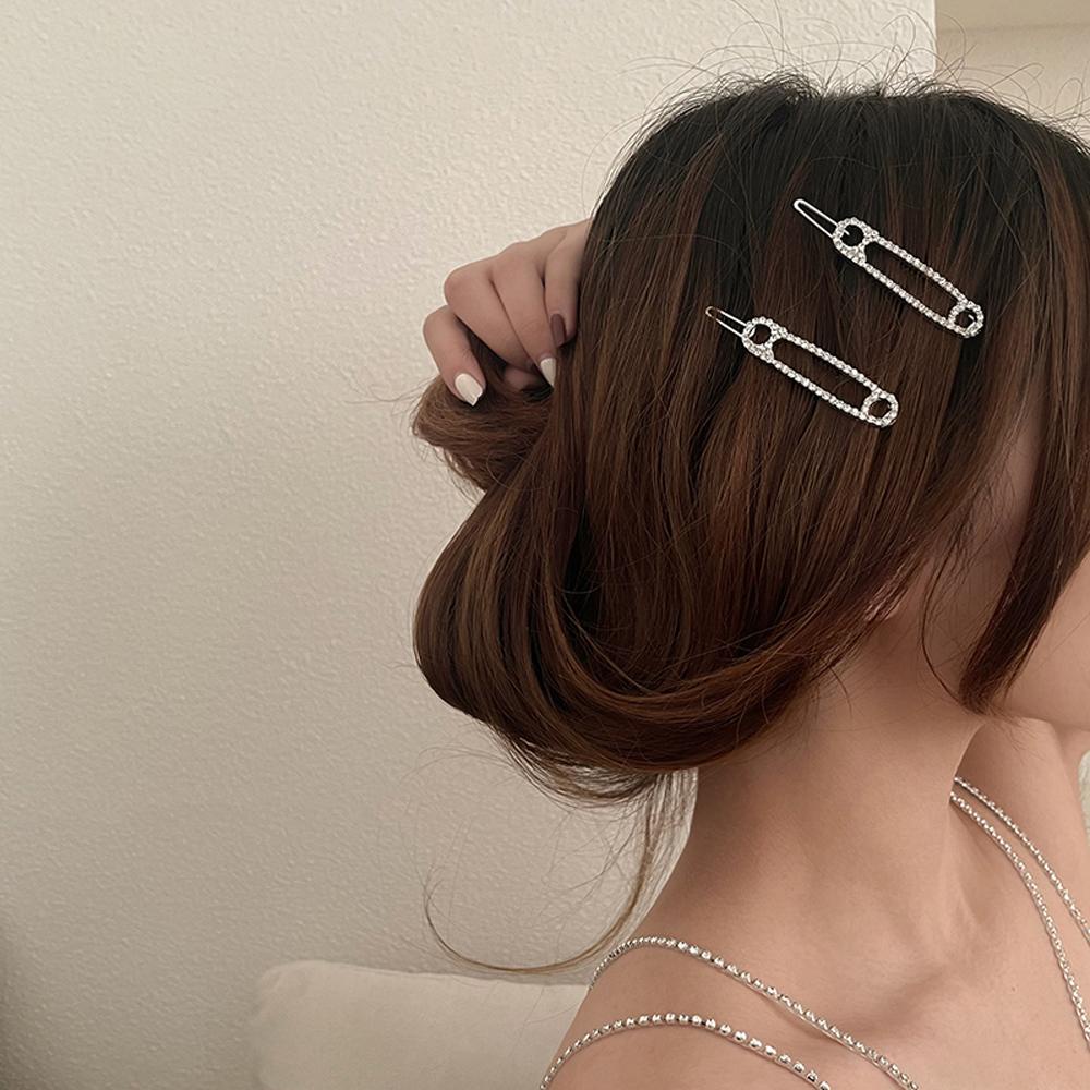 Kẹp Tóc Lấp Lánh Mới Cho Nữ|Giá Đỡ Cài Tóc Đuôi Ngựa