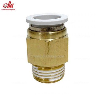 {STNC} Đầu nối khí nén 1 đầu ren ngoài YPC