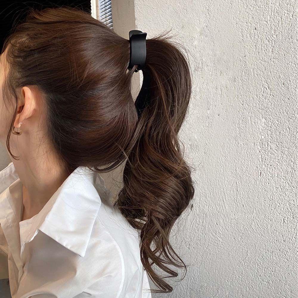 MXGOODS Kẹp Tóc Móng Vuốt Màu Trơn Thiết Kế Sáng Tạo Dễ Thương Cho Bé Gái