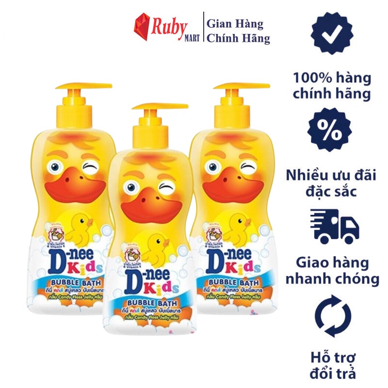 Sữa Tắm Gội Dnee-Kid Cho Bé Hình Thú 400ml Thái Lan