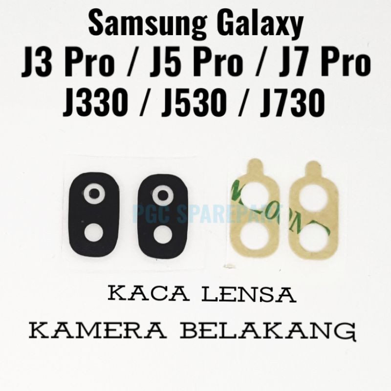 Khung Kính Camera Sau Cho Samsung Galaxy J3 Pro - J5 Pro - J7 Pro - J330 - J530 J730