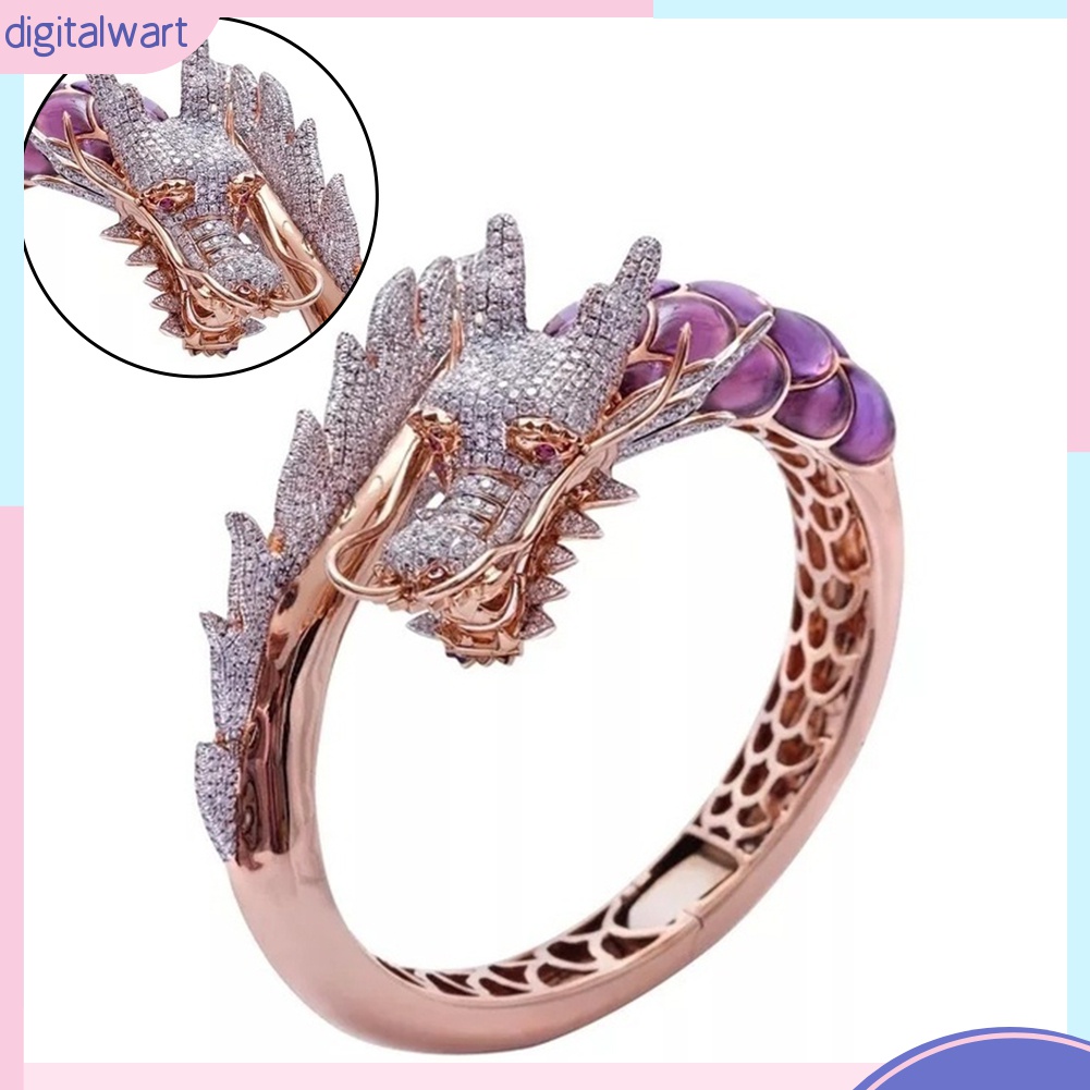 Nhẫn Hình Rồng Đính Đá Thời Trang Dành Cho Nữ