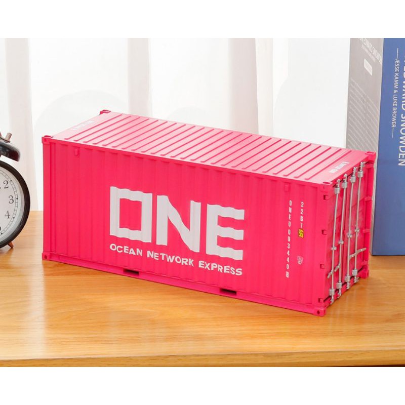 Xe mô hình rơ mooc Container  1:24