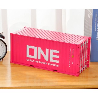 Xe mô hình rơ mooc Container  1:24