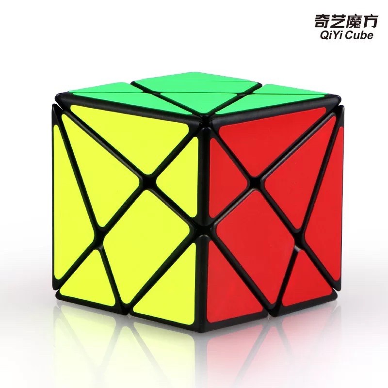 FREESHIP Bộ Sưu Tập Khối Rubik 2x2 3x3 4x4 5x5 Tam Giác Biến thể Viền đen cao cấp QiYi