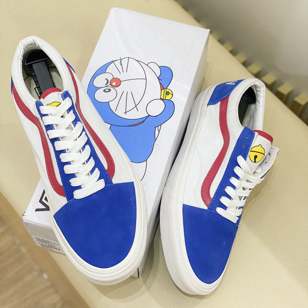 Giày Sneaker Nam, Giày Vans Chính Hãng Old Skool Doraemon cho nam nữ