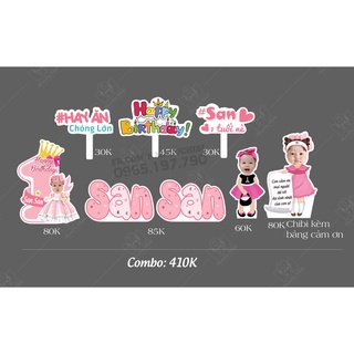Combo thiết kế chibi cho bé trai, bé gái