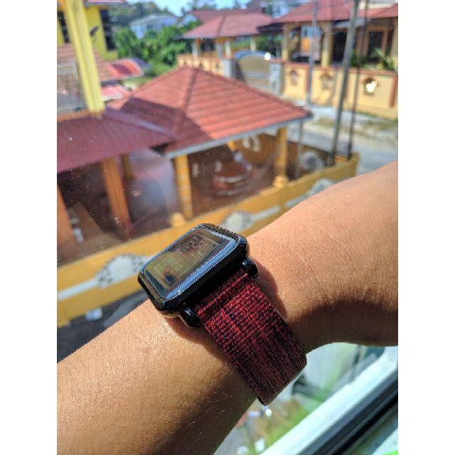 Dây Đeo Vải Dệt Cho Đồng Hồ Thông Minh Huami Amazfit Bip 3 Lite S U Pro/ GTS 2 3 4 2e GTS2 mini/ Neo / GTR 42mm