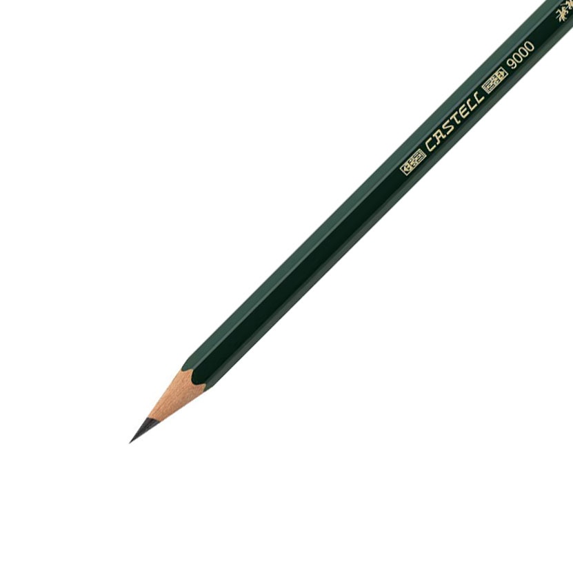Bút Chì Gỗ 3B Castell 9000 - Faber-Castell 117103