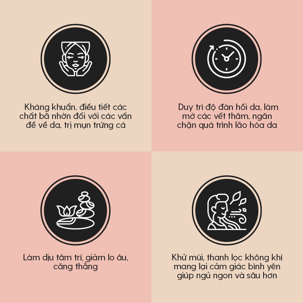 Tinh Dầu Hoa Hồng Organic Thiên Nhiên Nguyên Chất Đậm Đặc Xông Thơm Phòng, Làm Nến Thơm HENY GARDEN
