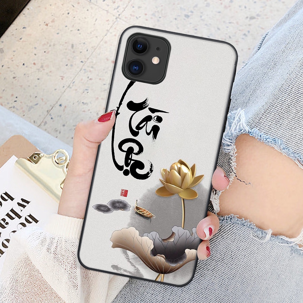 Ốp lưng iphone 11 / 12 / 12 MINI in hình chữ tài chữ lộc, Cha Mẹ, bình an SIÊU ĐẸP