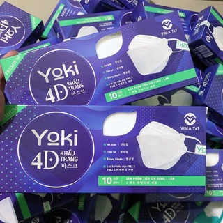 Combo 5 hộp Khẩu trang Yoki 4 lớp