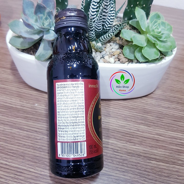 Nước hồng sâm Hongsamjin gold 100ml hàn quốc _ 1 chai | BigBuy360 - bigbuy360.vn