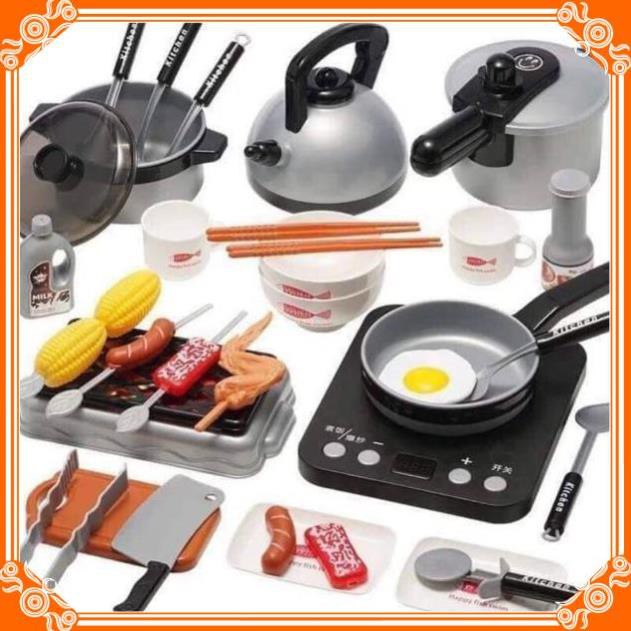 [HÀNG LOẠI 1] Bộ Nấu Ăn Nhà Bếp KITCHEN Cho Bé,[Freeship] Bộ Nấu Ăn 36 Món,Bộ Đồ Chơi Nấu Ăn Cao Cấp