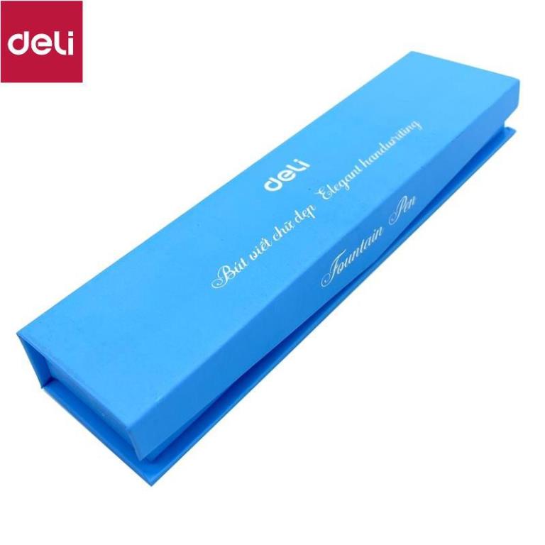 Bút máy học sinh Deli - Thiết kế mẫu mã đa dạng, ngòi bút chất lượng cao, màu sắc bắt mắt - CQ896 / CQ897 [Deli]