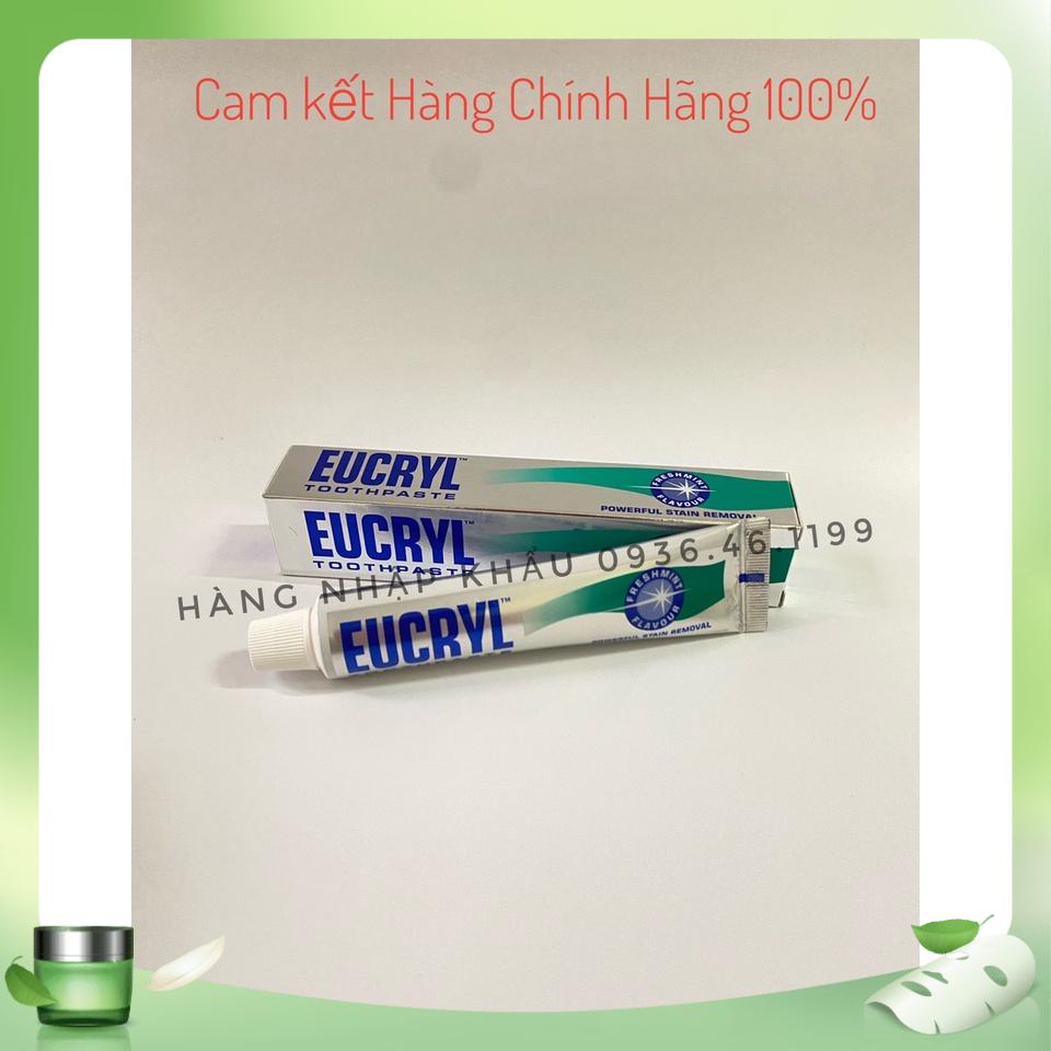 Kem Đánh Răng Tẩy Trắng Răng Eucryl Toothpaste 62g-Uk