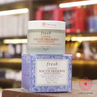 FRESH YOUTH PRESERVE MOISURIZER WITH MULTI ACTION SUPER LOTUS - KEM DƯỠNG HOA SEN BẢN MỚI NHẤT