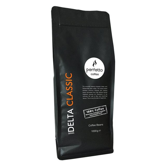 Cà phê hạt Delta Series Classic 1000g công nghệ Úc