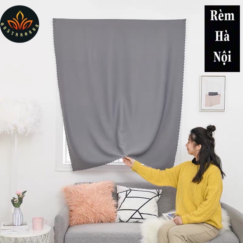 Rèm dán tường màu xám,Rèm cửa sổ