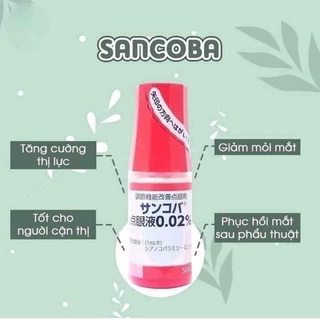 Nhỏ mắt cận Sancoba Nhật bản 5ml