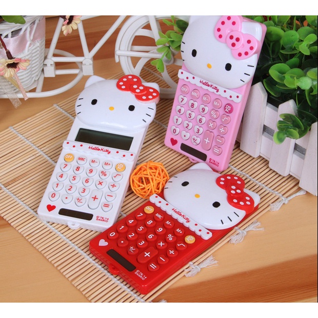 Máy Tính Xách Tay Hình Hello Kitty Dễ Thương