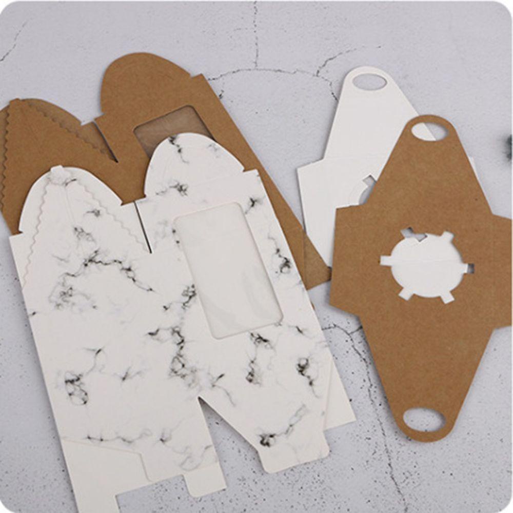 Hộp Đựng Bánh Cupcake Nhiều Màu Có Cửa Sổ Trong Suốt Giá Đỡ