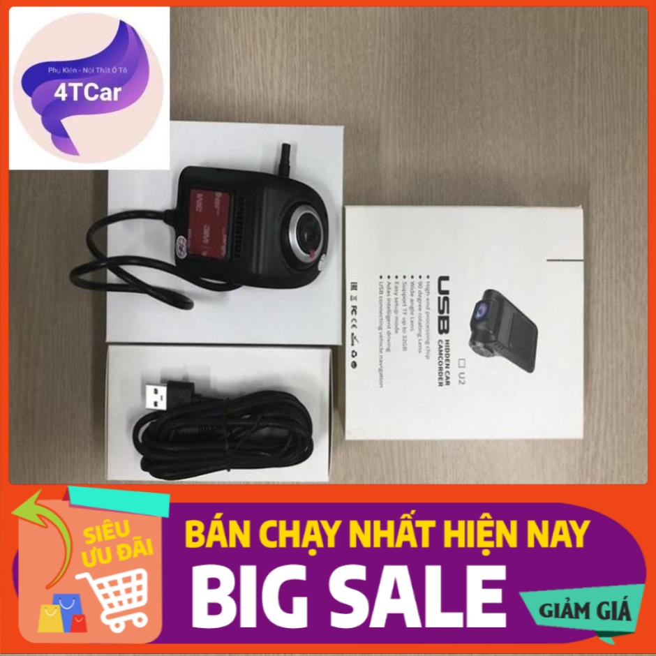 Camera Hành Trình U3 Full HD Kết Nối Màn Hình DVD Android Cho Ô Tô Xe Hơi