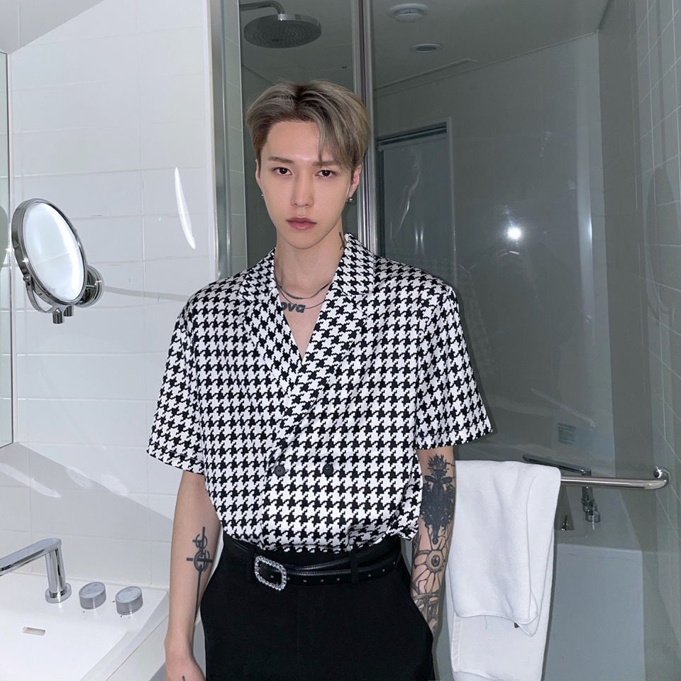 Áo Sơ Mi Tay Ngắn Cổ Bẻ Thời Trang Dành Cho Nam