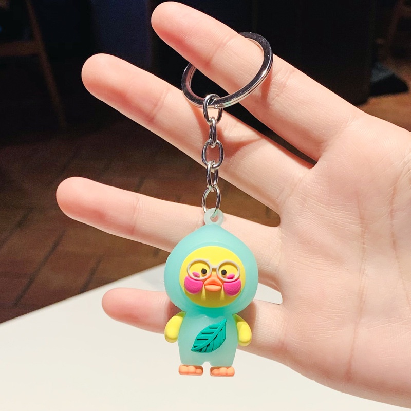 Móc Khóa Hình Vịt Nhiều Màu Sắc Dễ Thương