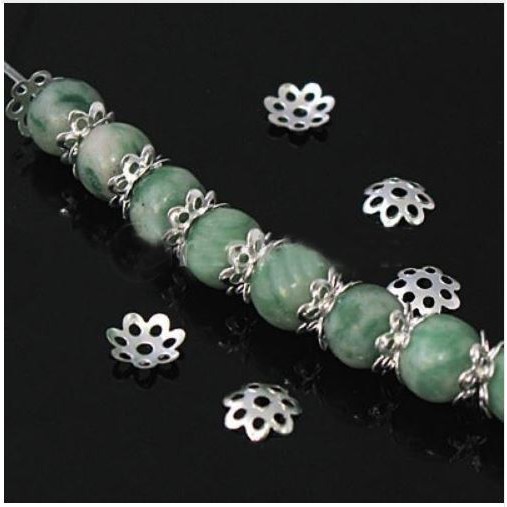 100 ĐẾ HOA ỐP HẠT size 6-8mm