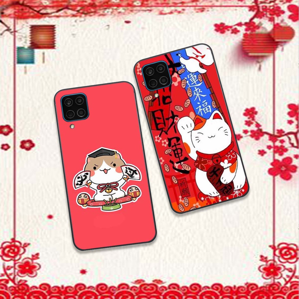 🔥 Ốp lưng Samsung A12 / A22 4G bộ hình Tết mèo thần tài may mắn . Vỏ lưng SS giá rẻ