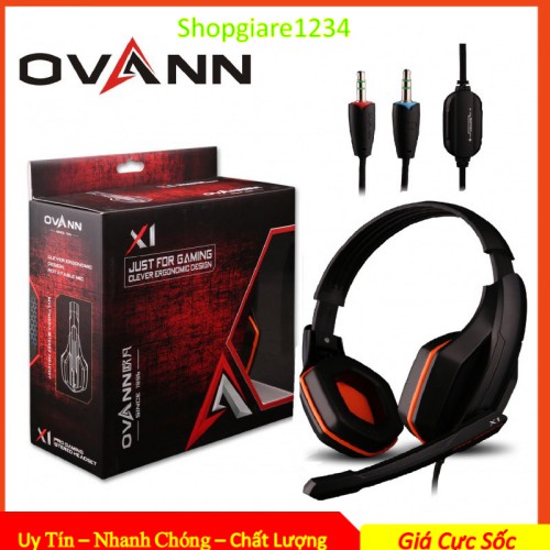 Tai nghe Gamming OVANN X1-S có mic - Headphone Ovann X1-S full box mới 100%