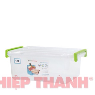 THÙNG NHỰA TRONG 10L CAO CẤP HIỆP THÀNH