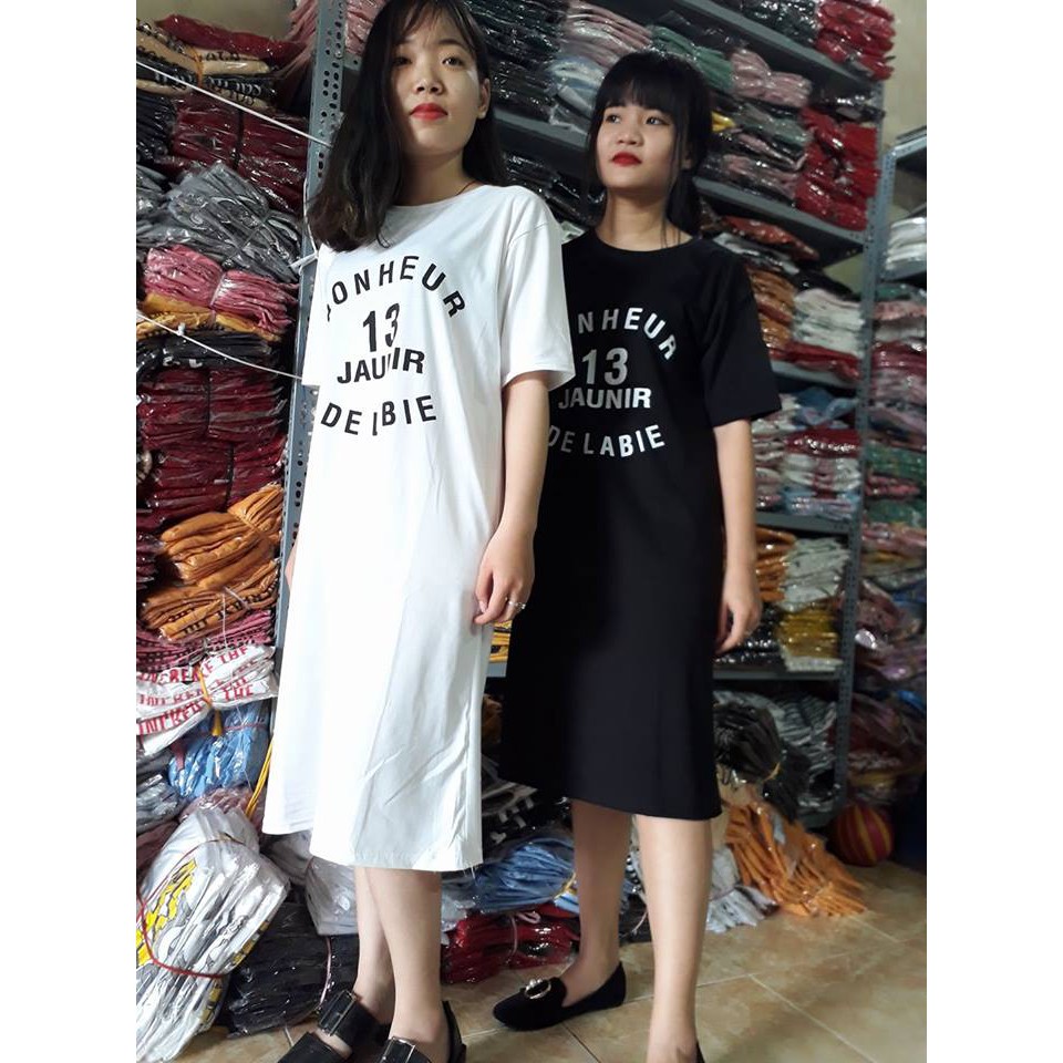 Váy số 13 dáng suông dài