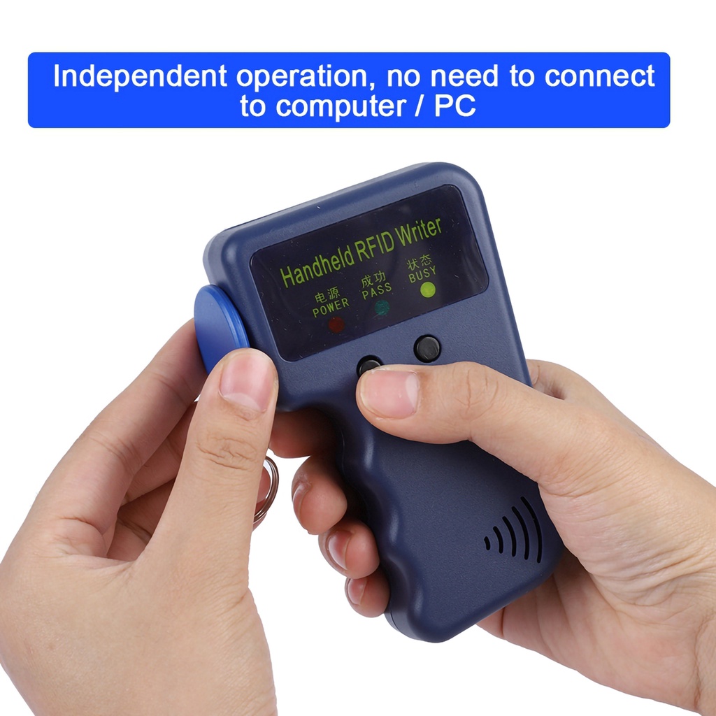 Thiết bị sao chép thẻ ID 125Khz Rfid với 5 thẻ tiện dụng