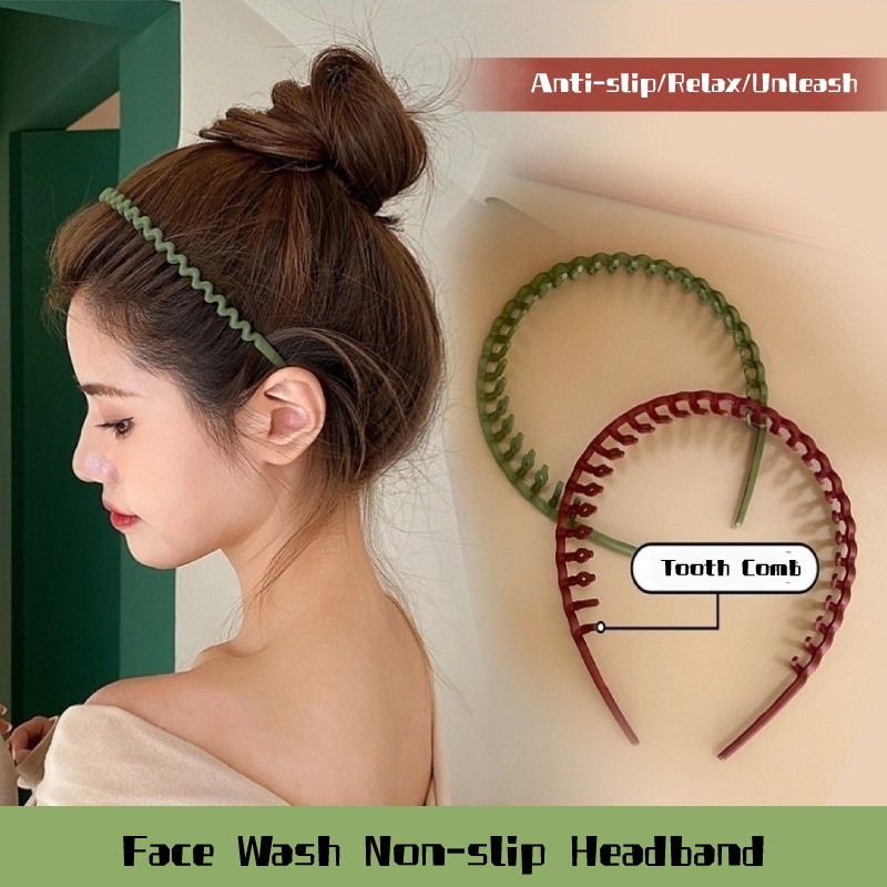 Cài tóc hình gợn sóng xinh xắn phong cách thời trang Hàn