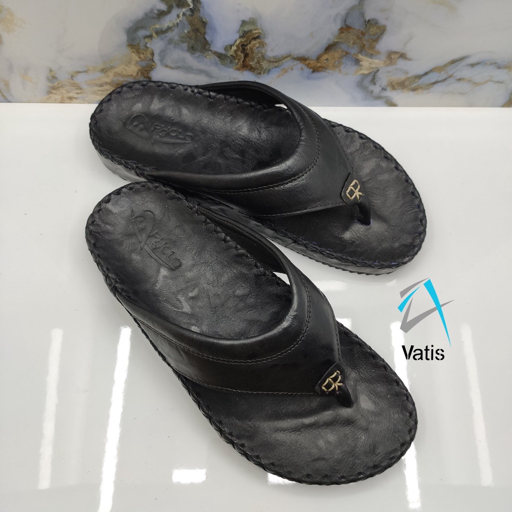 DÉP KẸP DA BÒ CAO CẤP VATIS VA2006