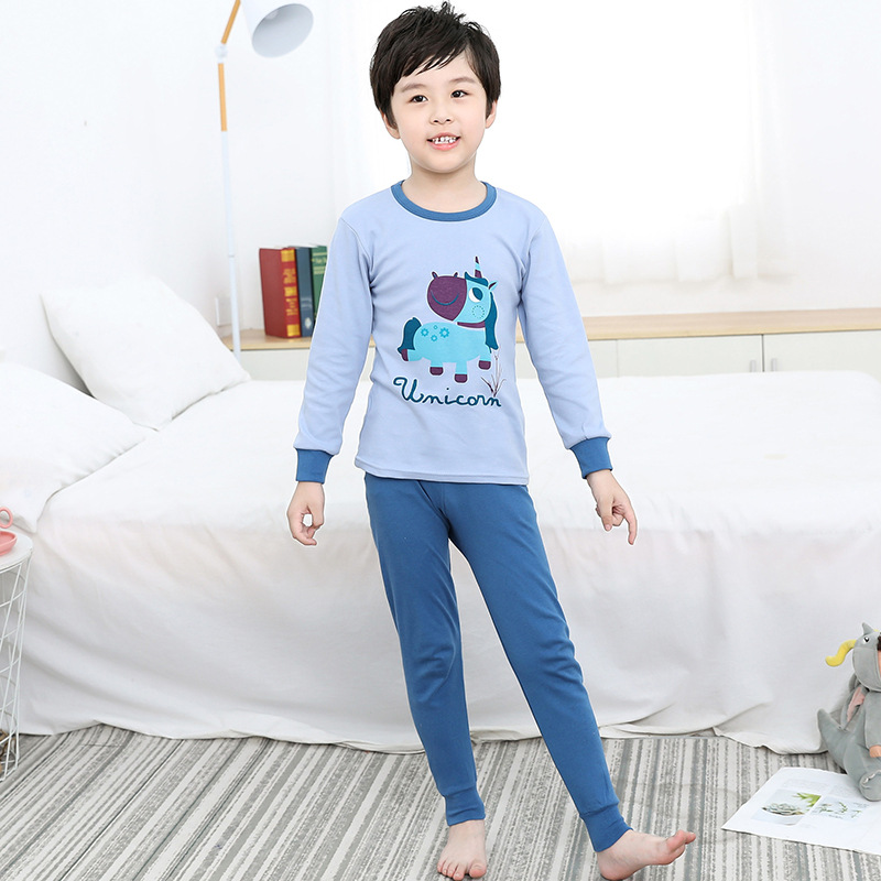 Set Đồ Bộ Dài Tay Họa Tiết Dễ Thương Cho Bé 3 Tuổi