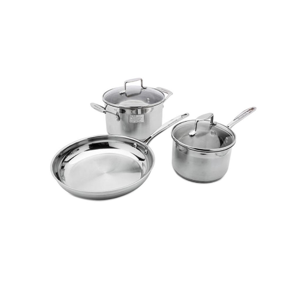 Bộ nồi chảo inox 3 chi tiết Scanpan Impact 71030000