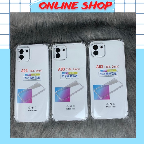 Ốp lưng trong chống sốc có gù 4 gó dành cho samsung a03c-phụ kiện online shop