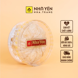 Tổ Yến Trắng sơ chế - Hôp 50gram và 100gram - Loại chất lượng 5.0 - Nhà Yến Nha Trang