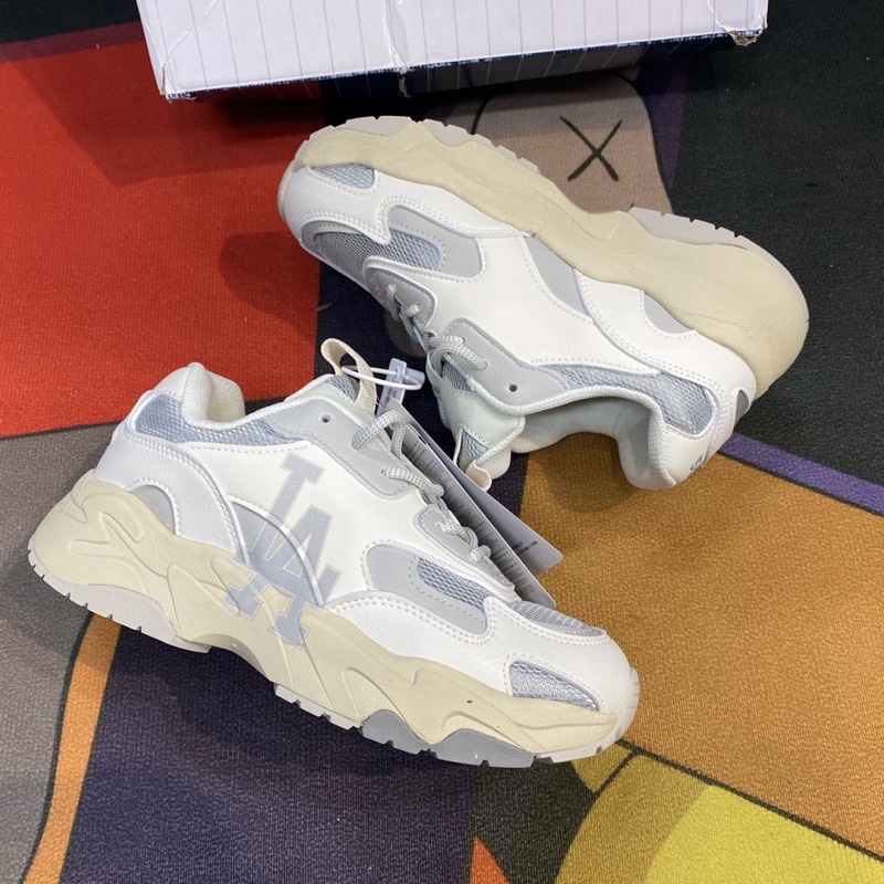 GIÀY M.L.B BIGBALL LA LITE WHITE CREAM KEM LAI AU