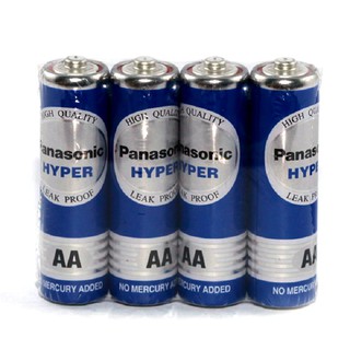 Vỉ 4 viên Pin tiểu PANASONIC  AA - AAA