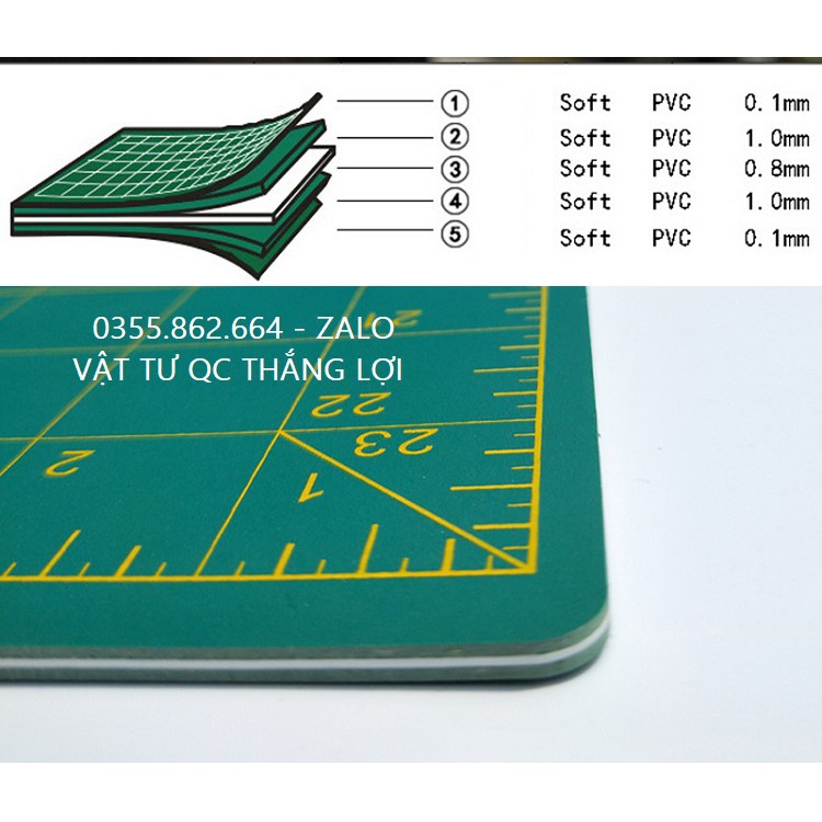 Tấm lót cắt tự liền 60x90cm và 60x120cm