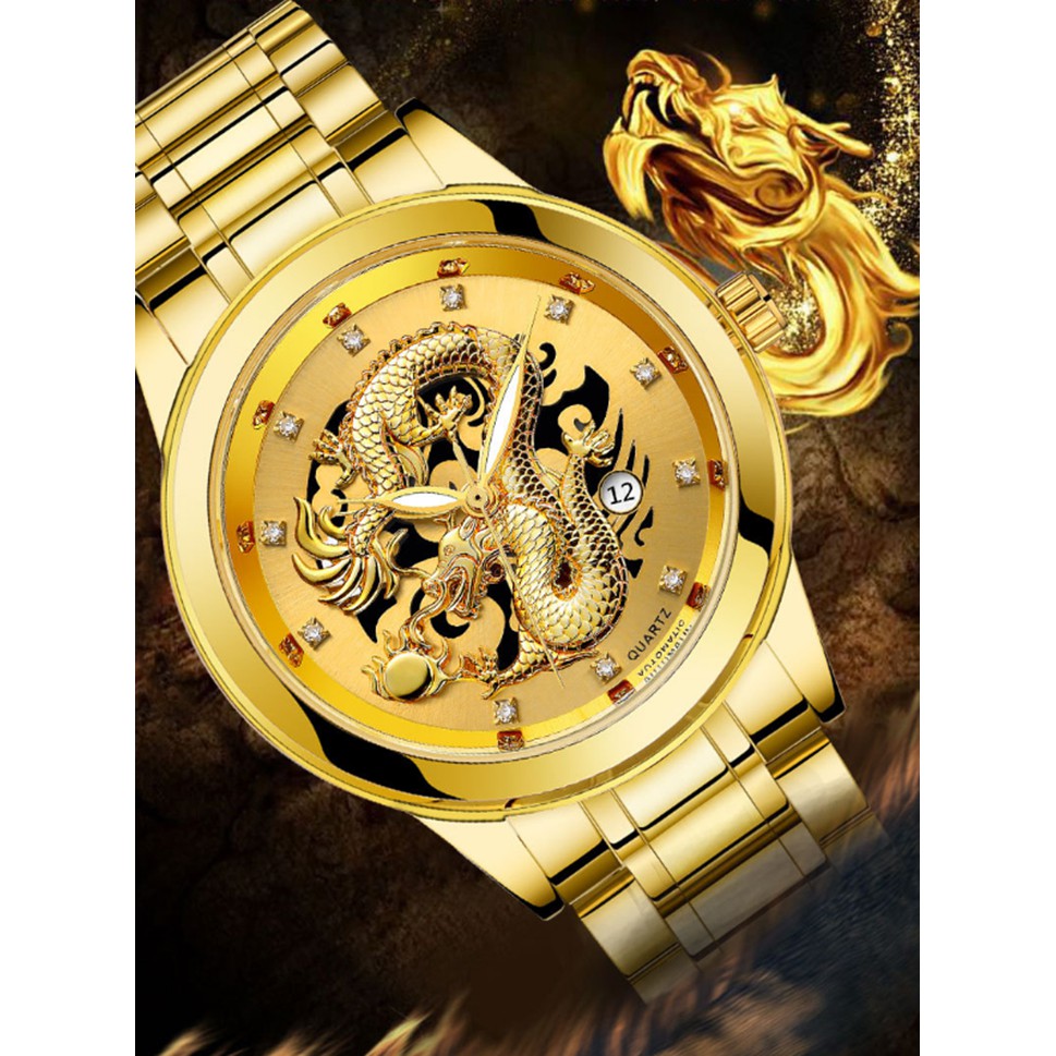 ĐỒNG HỒ NAM CHẠY 3 KIM CÓ NGÀY GB013 DÂY DEMI THÉP KHÔNG GỈ | BigBuy360 - bigbuy360.vn