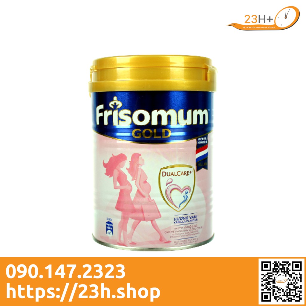 Sữa Bột Friso Mum Gold 400g hương Cam/ Vani