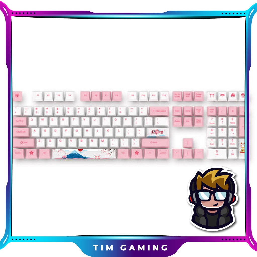 [Mã 254ELSALE giảm 7% đơn 300K] Bộ Keycap AKKO World Tour - Tokyo PBT Sublimation