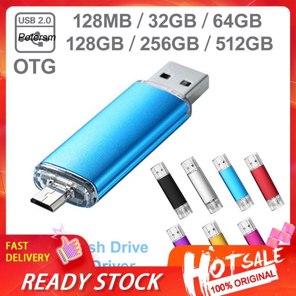 Usb 2.0 Otg Hình Cây Bút Cho Điện Thoại / Pc